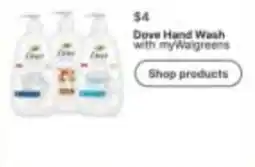 Walgreens Dove Hand Wash offer
