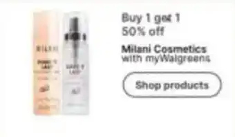 Walgreens Milani Cosmetics offer