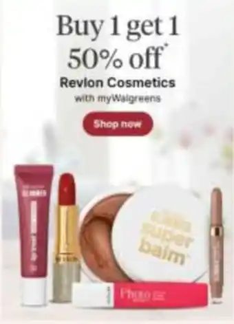 Walgreens Revlon Cosmetics offer