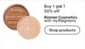 Walgreens Rimmel Cosmetics offer