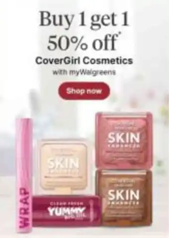 Walgreens CoverGirl Cosmetics offer
