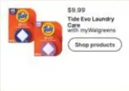 Walgreens Tide Evo Laundry Care with myWalgreens offer