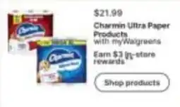 Walgreens Charmin Ultra Paper Products offer