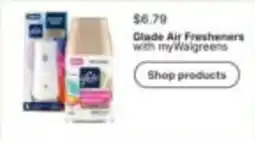 Walgreens Glade Air Fresheners offer
