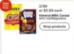 Walgreens General Mills Cereal offer