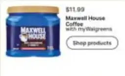 Walgreens Maxwell House Coffee offer