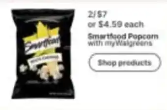 Walgreens Smartfood Popcorn offer