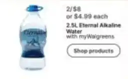 Walgreens Eternal Alkaline Water offer