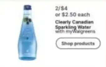 Walgreens Clearly Canadian Sparkling Water offer
