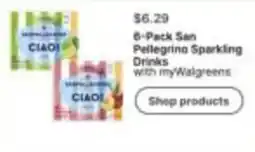 Walgreens San Pellegrino Sparkling Drinks offer