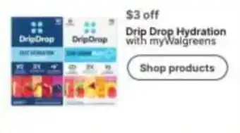Walgreens Drip Drop Hydration offer