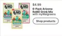 Walgreens Arizona RxMD Drink Mix offer