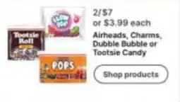 Walgreens Airheads, Charms, Dubble Bubble or Tootsie Candy offer