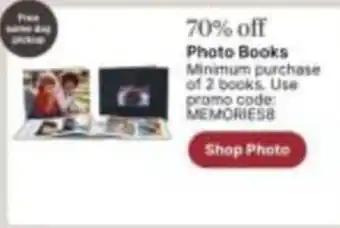 Walgreens Photo Books offer