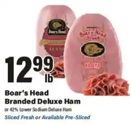 Big Y Boar's Head Branded Deluxe Ham offer