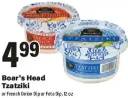 Big Y Boar's Head Tzatziki offer