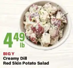 Big Y BIG Y Creamy Dill Red Skin Potato Salad offer