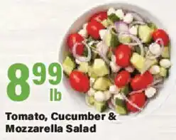 Big Y Tomato, Cucumber & Mozzarella Salad offer