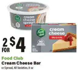 Big Y Cream Cheese Bar offer