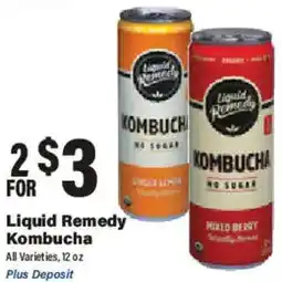 Big Y Liquid Remedy Kombucha offer