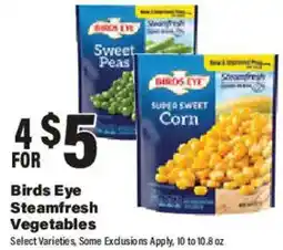 Big Y Birds Eye Steamfresh Vegetables offer