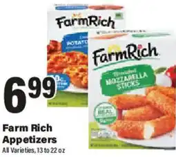 Big Y Farm Rich Appetizers offer