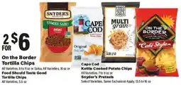 Big Y On the Border Tortilla Chips offer