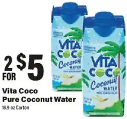 Big Y Vita Coco Pure Coconut Water offer
