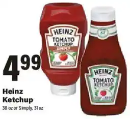 Big Y Heinz Ketchup offer