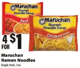 Big Y Maruchan Ramen Noodles offer