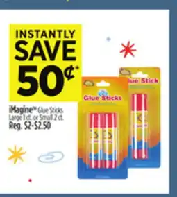 Dollar General iMagine Glue Sticks offer