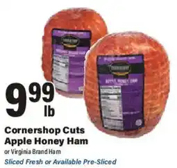 Big Y Cornershop Cuts Apple Honey Ham offer