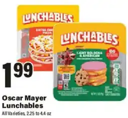 Big Y Oscar Mayer Lunchables offer