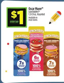 Dollar General Oscar Mayer Lunchables offer