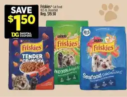 Dollar General Friskies Cat Food offer