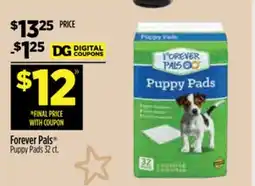 Dollar General Forever Pals Puppy Pads offer