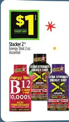 Dollar General Stacker 2 Energy Shot offer