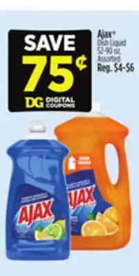 Dollar General Ajax Dish Liquid offer