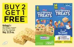 Dollar General Kellogg's Rice Krispies Treats offer