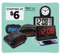 Dollar General Sharp Alarm Clocks offer