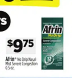Dollar General Afrin No Drip Nasal Mist Severe Congestion offer