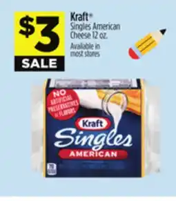 Dollar General Kraft Singles American Cheese offer