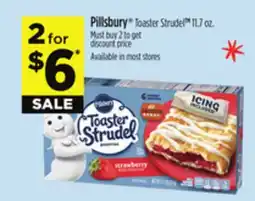 Dollar General Pillsbury Toaster Strudel offer