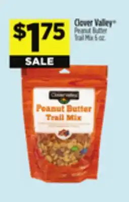 Dollar General Clover Valley Peanut Butter Trail Mix offer
