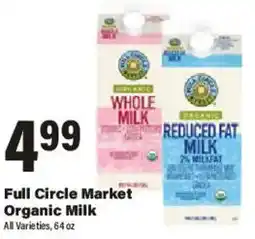 Big Y Full Circle Market Organic Milk offer