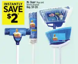 Dollar General Mr. Clean Mops and Brooms Assorted offer