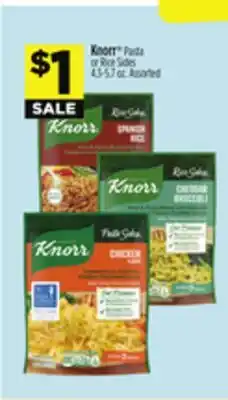 Dollar General Knorr Pasta or Rice Sides offer