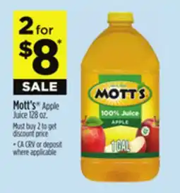 Dollar General Mott's Apple Juice offer