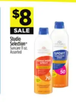 Dollar General Studio Selection Suncare offer
