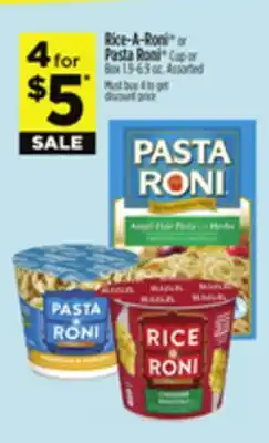 Dollar General Rice-A-Roni or Pasta Roni offer